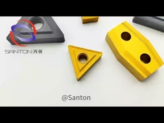 সলিড কার্বাইড হোল তৈরির জন্য CNC K05 CVD প্রলিপ্ত পিলিং ইনসার্ট