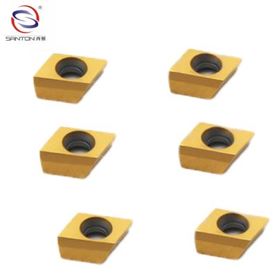 কেনা ভাল প্রভাব এবং পরিধান প্রতিরোধের P15 কার্বাইড সন্নিবেশ টিপস PVD লেপযুক্ত online manufacture