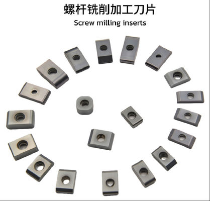 K30-K40 উচ্চ শক্তি এবং কঠোরতা সহ স্টেইনলেস স্টীল এবং কাস্ট আয়রনের জন্য কার্বাইড ফ্রিজিং ইনসার্ট