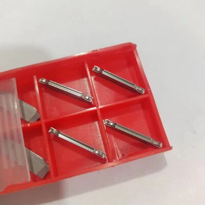 কেনা স্টেইনলেস স্টিল মেশিনিংয়ের জন্য নমন প্রতিরোধী আনকোটেড টাংস্টেন কার্বাইড সন্নিবেশ 14.4 G/CM3 online manufacture