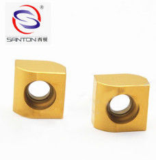 ভালো দাম Golden And Grey Black Purple P25 Indexable Milling Inserts ISO9001 Carbide Milling Inserts অনলাইন