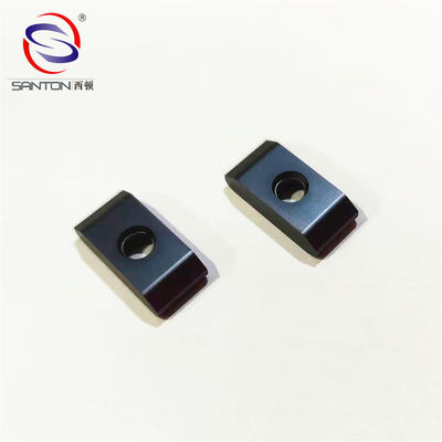 ভালো দাম K30 92.5HRA High Strength Carbide Milling Inserts YG10X PVD Coated অনলাইন